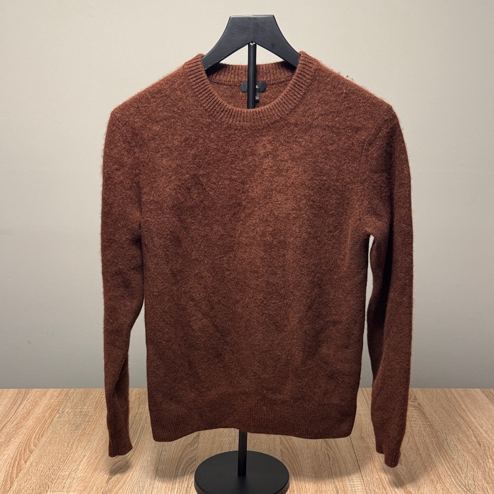 Vince 100% Cashmere Rust Brown Red Sweater